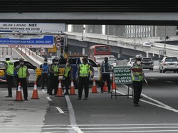 Cikampek Sempat Macet, Tol Layang MBZ Ditutup Sementara
