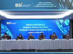 Naik 33,18%, Laba BSI di Kuartal I 2022 Capai Rp 987,68 M