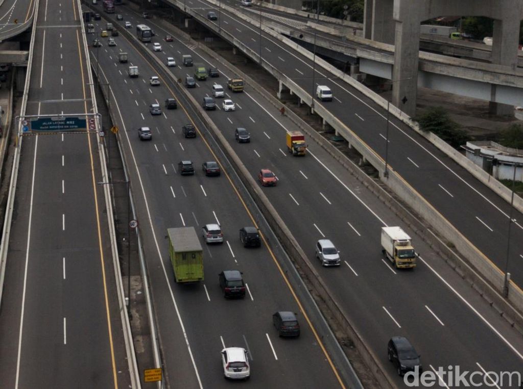 Jakarta Sepi! 1,1 Juta Kendaraan Tinggalkan Jabotabek Hingga H-4 Lebaran