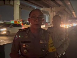 Lalin Padat, KM 47 Tol Jakarta-Cikampek Diberlakukan Contraflow Malam Ini