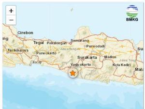 Gempa Darat M 1,5 Goyang Gunungkidul
