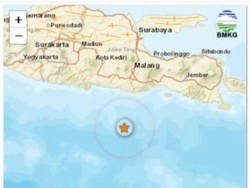 Dua Gempa Guncang Jatim Hari Ini