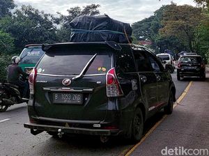 Penampakan Kepadatan di Jalur Nagreg Pagi Ini