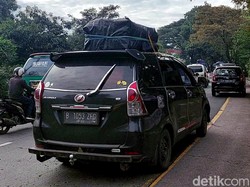 Penampakan Kepadatan di Jalur Nagreg Pagi Ini