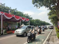 Mudik Gratis Diberangkatkan, Frontage Ahmad Yani Kembali Bisa Dilalui