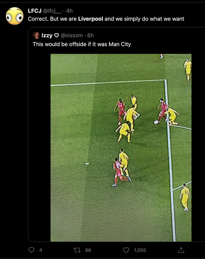 Liverpool vs Villarreal, Meme
