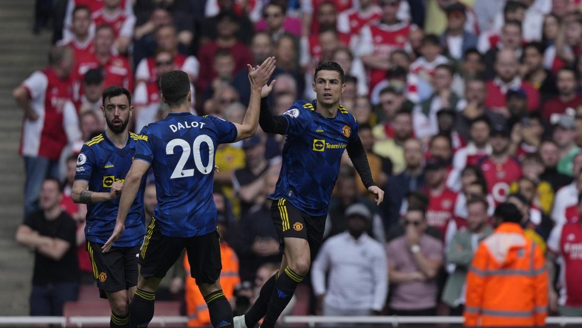 Manchester United mustahil finis empat besar (AP/Alastair J. Grant)