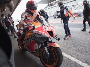 Ada Ketegangan di Garasi Honda, Marquez Marah Ada Ketegangan di Garasi Honda, Marquez Marah