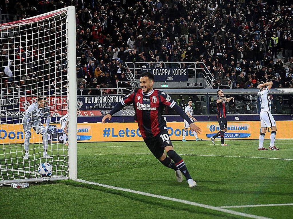 Pencetak Gol Kemenangan Bologna atas Inter: Pinjam Saya dong, Milan Pencetak Gol Kemenangan Bologna atas Inter: Pinjam Saya dong, Milan