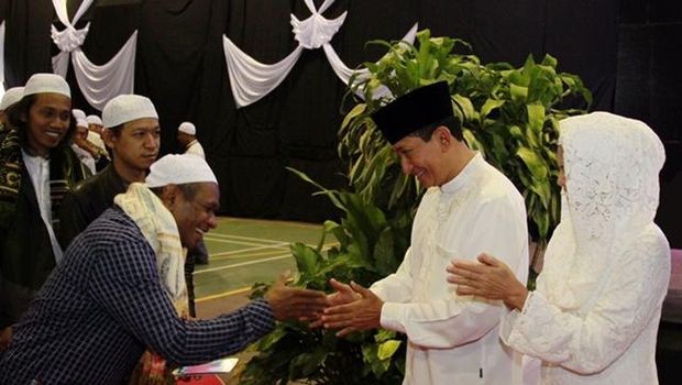 Open House Oleh Warga Muslim Papua/Foto : news.detik.com/detikNews