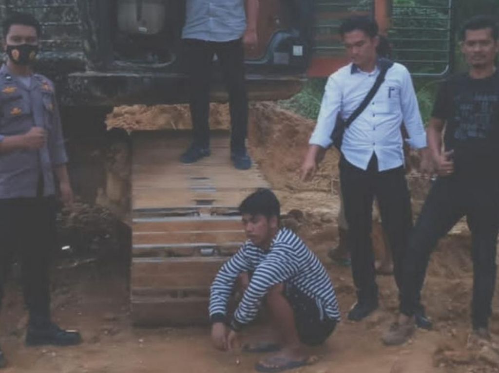 2 Warga Sumbar Ditangkap Diduga Buka Tambang Emas Ilegal di Madina