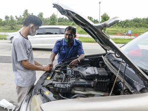Mogok saat Mudik, Teknisi Ini Siap Membantu