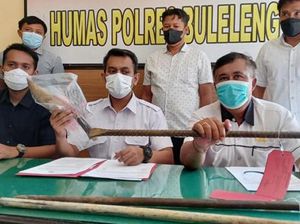 Dua Keluarga Saling Tebas di Buleleng, Lima Orang Jadi Tersangka