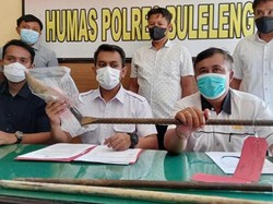 Dua Keluarga Saling Tebas di Buleleng, Lima Orang Jadi Tersangka