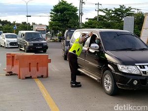 One Way Serentak, Banyak Mobil Terpaksa Putar Balik di Pemalang