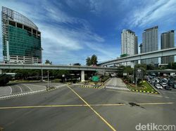 Potret Jakarta yang Mulai Sepi Ditinggalkan Warganya Pulang Kampung