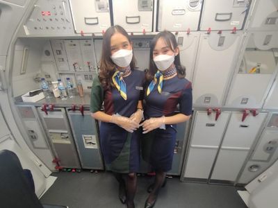 Bikin Salfok, Ini Deretan Pramugari Cantik Pelita Air