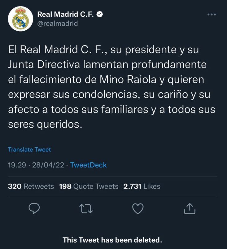 Real Madrid, Raiola