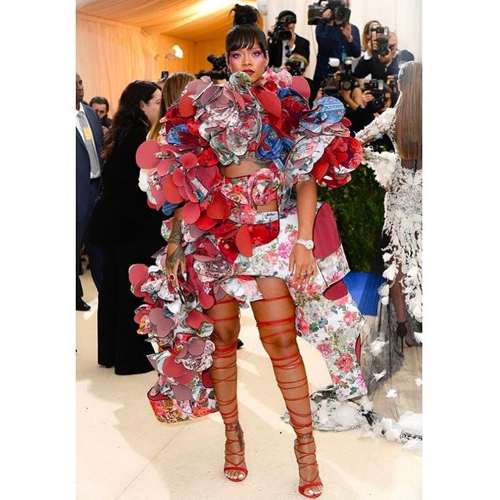 Rihanna di Met Gala 2017