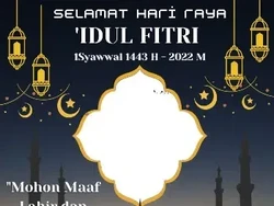 100 Link Twibbon Hari Raya Idul Fitri 1443 H dan Cara Membuatnya