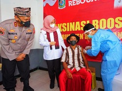 Libur Lebaran, 25 Puskesmas-19 Pos Pengamanan di Banyuwangi Layani Vaksin