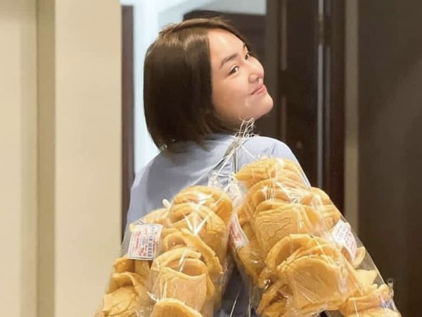 10 Keseruan Amanda Manopo Saat Kulineran, Ada Momen Gendong Kerupuk!