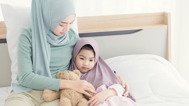 Anak muslim sakit