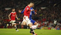 Sampai akhirnya tiba menit ke-62. Foto: AP/Dave Thompson