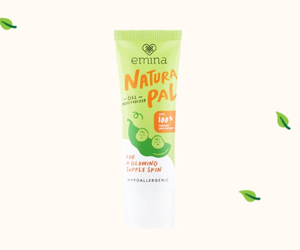 Emina Natura Pal Gel Moisturizer/Foto : eminacosmetics Emina Natura Pal Gel Moisturizer