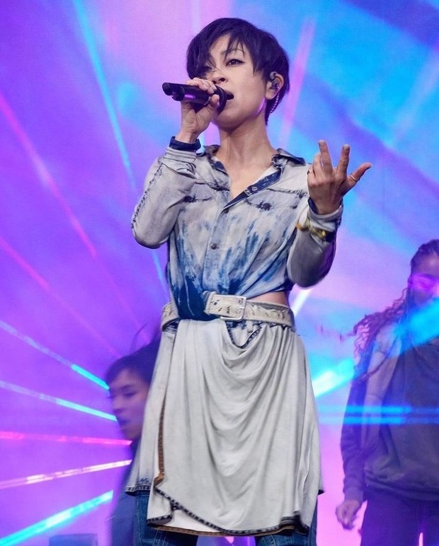 Hikaru Utada di Coachella 2022/ Foto: instagram.com/song_sho07