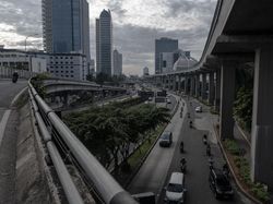 Jalanan Ibu Kota Lancar Saat Aturan Ganjil Genap Ditiadakan
