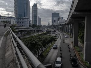 Jalanan Ibu Kota Lancar Saat Aturan Ganjil Genap Ditiadakan