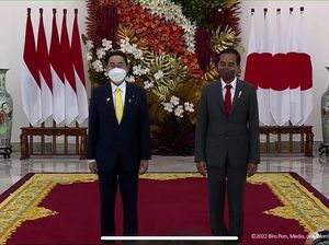 Jokowi Terima Kunjungan PM Jepang Fumio Kishida di Istana Bogor