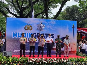 Kapolri Lepas 11 Ribu Peserta Mudik Gratis 2022 Tujuan Jabar hingga DIY