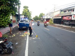 Jatuh Senggol Truk, Wanita di Buleleng Meninggal Ditabrak Motor