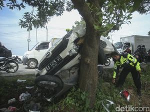 Korlantas: Kecelakaan Tunggal Tahun Ini Tinggi, Ada 342 Kasus