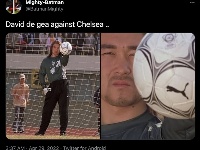 MU vs Chelsea Meme