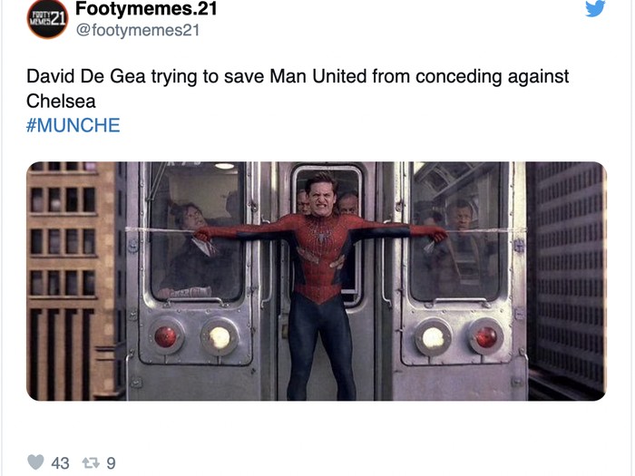 MU vs Chelsea Meme