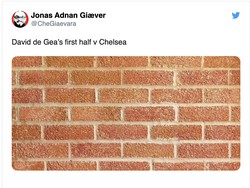 De Gea solid bagaikan tembok buat MU. Foto: dok. Twitter
