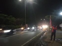 Lalu Lintas Jalur Pantura Bekasi Ramai Lancar di H-3 Lebaran