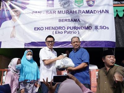 PAN Gelar Pasar Murah Jelang Lebaran