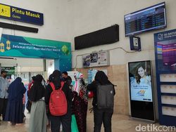 H-3 Lebaran, Sebanyak 2.587 Pemudik Berangkat dari Stasiun Malang