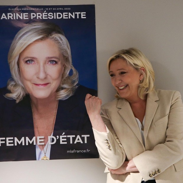 Marine Le Pen Dianggap sebagai salah satu politikus  anti Islam