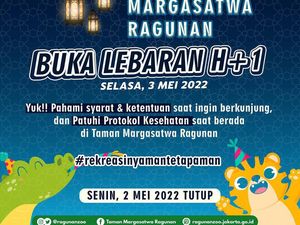 Catat! Taman Margasatwa Ragunan Tutup Saat Lebaran, Buka Lagi H+1