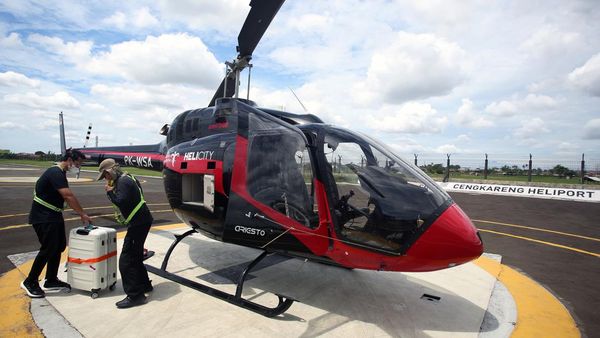 Sensasi Mudik Lebaran dengan Helikopter, Berminat Mencoba?