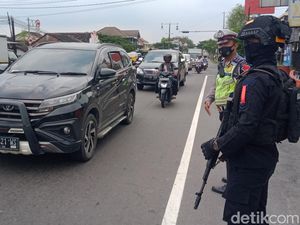 Lalin Jalan Jogja-Solo di Klaten Mulai Ramai, Mayoritas Warga Lokal