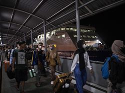 Arus Mudik di Pelabuhan Bakauheni Membludak Sejak Dini Hari Tadi