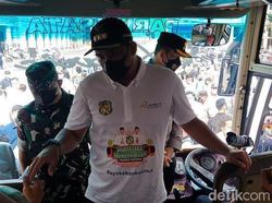 Bobby Lepas 3.491 Warga Ikut Mudik Gratis di Medan