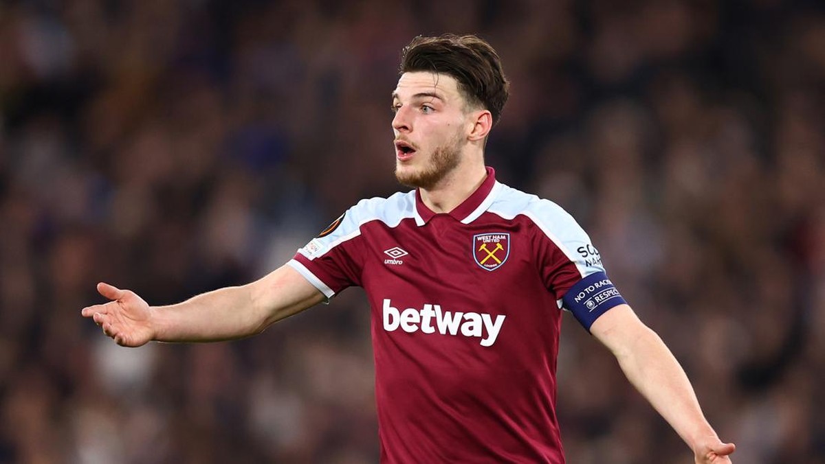 Declan Rice jadi pemain incaran Manchester United. (Foto: Getty Images/Julian Finney)