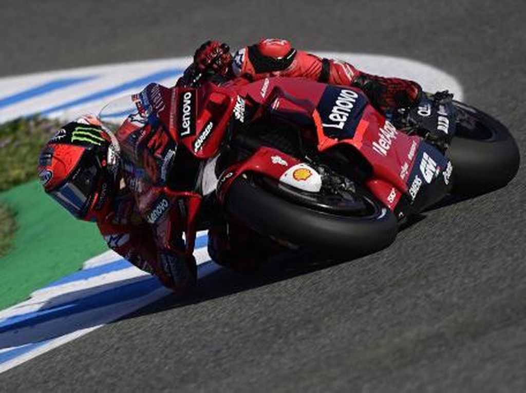 Bagnaia Raih Pole di Kualifikasi MotoGP Spanyol